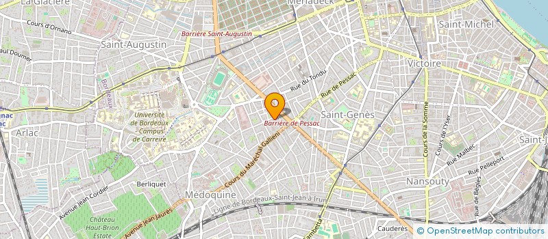 localisation de l'entreprise MONSIEUR MOHAMADI ALI  BORDEAUX