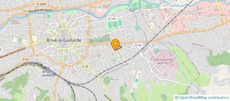 localisation de l'entreprise MONSIEUR MOHAMADI BOUNOU  BRIVE-LA-GAILLARDE