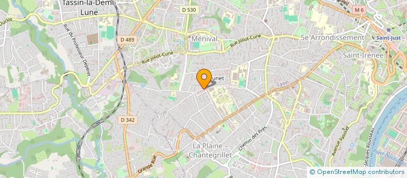 localisation de l'entreprise MONSIEUR MOHAMADOU CAMARA  LYON