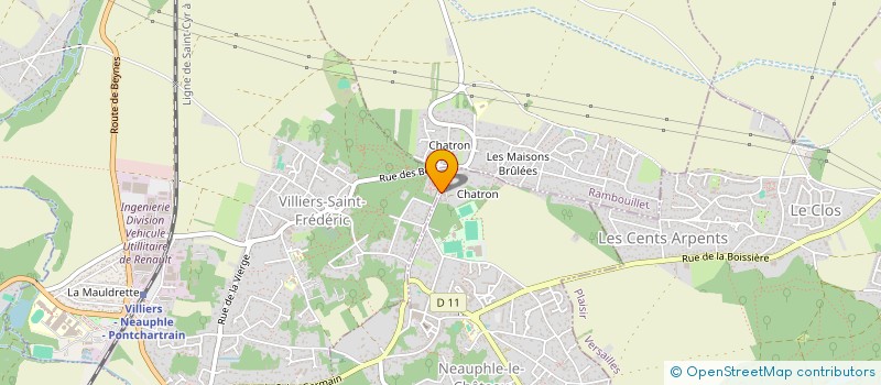 localisation de l'entreprise MONSIEUR MOHAMADOU DIOUF  NEAUPHLE-LE-CHATEAU