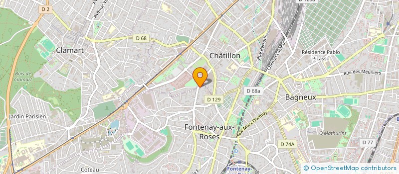 localisation de l'entreprise MONSIEUR MOHAMADOU MAR à FONTENAY-AUX-ROSES