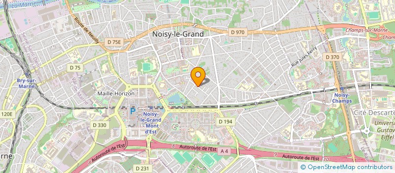 localisation de l'entreprise MONSIEUR MOHAMADOU N'DIAYE à NOISY-LE-GRAND