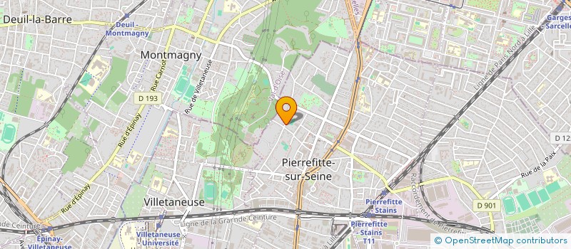 localisation de l'entreprise MONSIEUR MOHAMADOU NDOYE à PIERREFITTE-SUR-SEINE
