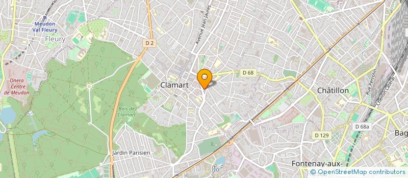 localisation de l'entreprise MONSIEUR MOHAMADOU SAOU à CLAMART