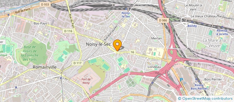 localisation de l'entreprise MONSIEUR MOHAMADOU SOUKOUNA à NOISY-LE-SEC