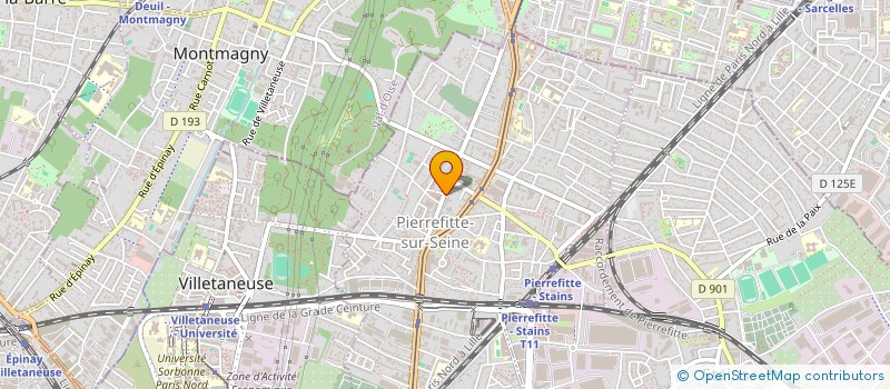 localisation de l'entreprise MONSIEUR MOHAMADOU SOUMARE à PIERREFITTE-SUR-SEINE