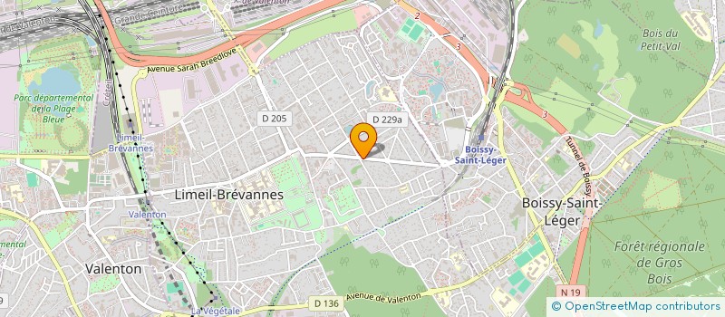 localisation de l'entreprise MONSIEUR MOHAMADOU SY  LIMEIL BREVANNES