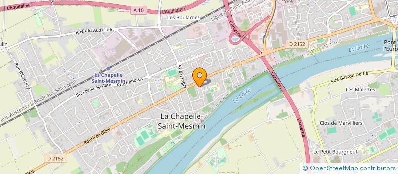 localisation de l'entreprise MONSIEUR MOHAMADOU TALL à LA CHAPELLE-SAINT-MESMIN