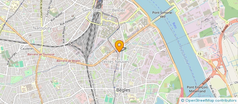 localisation de l'entreprise MONSIEUR MOHAMADOUL GUIRASSY à BEGLES