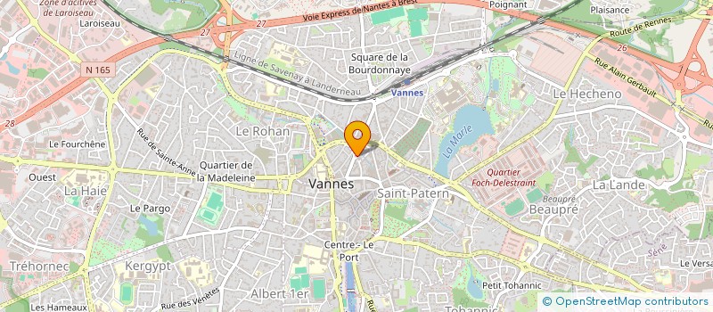 localisation de l'entreprise MONSIEUR MOHAMADULLAH MUKHLIS à VANNES