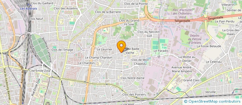 localisation de l'entreprise MONSIEUR MOHAMED AACHBOUN à ORLEANS