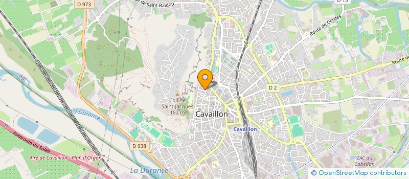 localisation de l'entreprise MONSIEUR MOHAMED AARAB  CAVAILLON