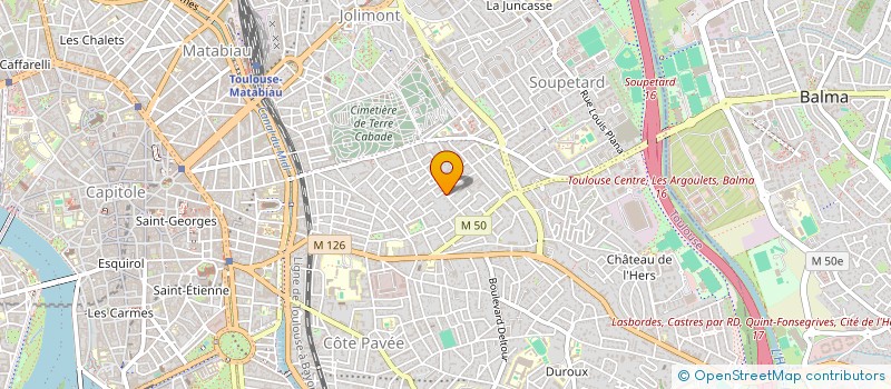localisation de l'entreprise MONSIEUR MOHAMED ABABOU à TOULOUSE