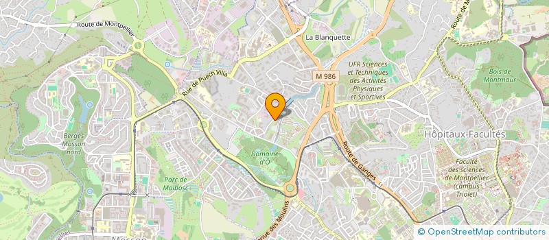 localisation de l'entreprise MONSIEUR MOHAMED ABAIR à MONTPELLIER