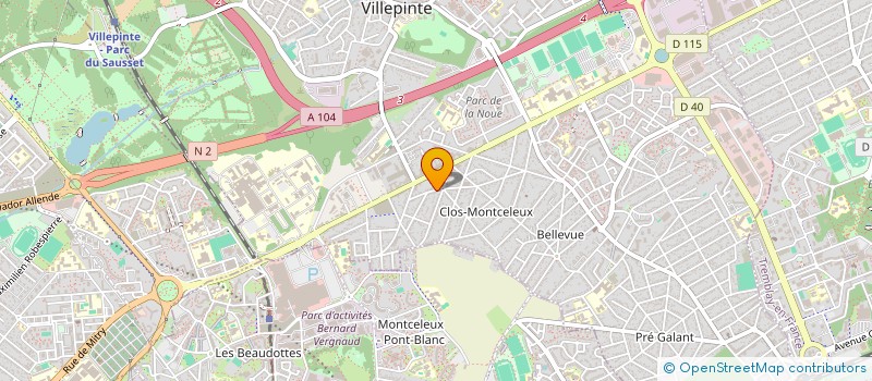 localisation de l'entreprise MONSIEUR MOHAMED ABAOUI à VILLEPINTE