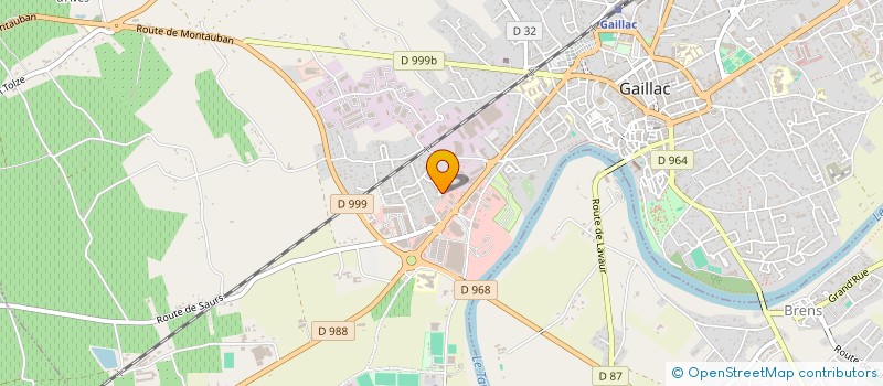 localisation de l'entreprise MONSIEUR MOHAMED ABARKAN BELHAJ  GAILLAC