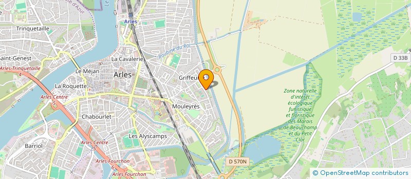 localisation de l'entreprise MONSIEUR MOHAMED ABARKI  ARLES