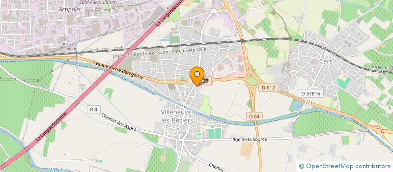 localisation de l'entreprise MONSIEUR MOHAMED ABARKI à VILLENEUVE-LES-BEZIERS
