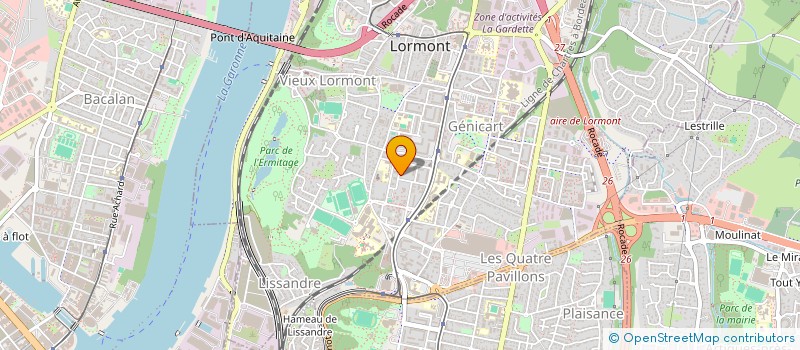 localisation de l'entreprise MONSIEUR MOHAMED ABARMOU  LORMONT