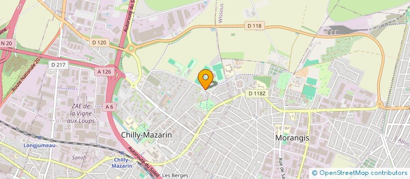 localisation de l'entreprise MONSIEUR MOHAMED ABASS à CHILLY-MAZARIN