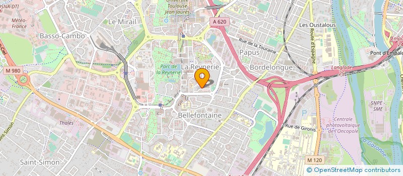 localisation de l'entreprise MONSIEUR MOHAMED ABBACH à TOULOUSE