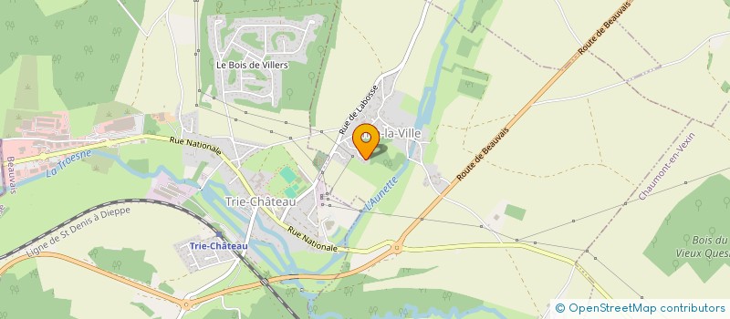 localisation de l'entreprise MONSIEUR MOHAMED ABBACI  TRIE-LA-VILLE