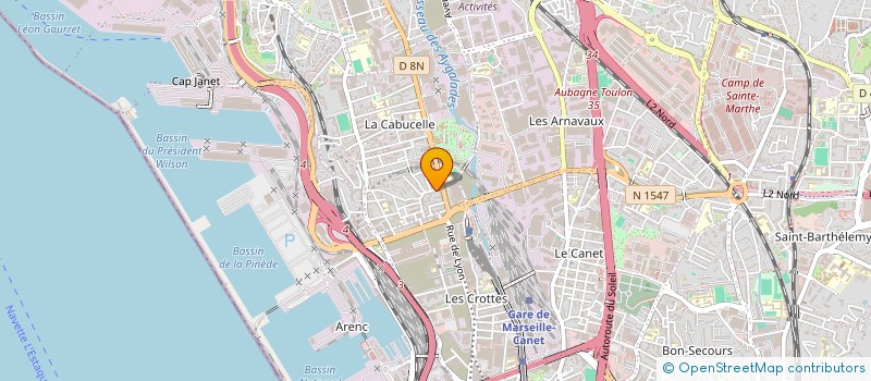 localisation de l'entreprise MONSIEUR MOHAMED ABBAS à MARSEILLE