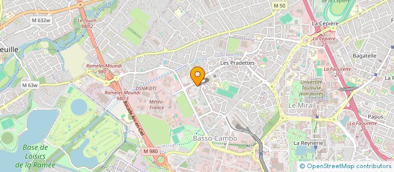 localisation de l'entreprise MONSIEUR MOHAMED ABBAS  TOULOUSE