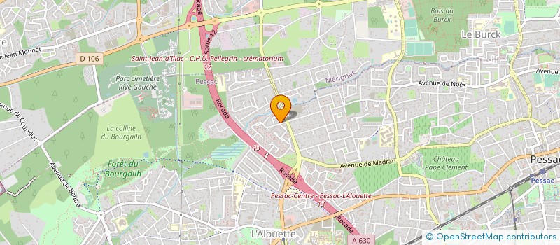 localisation de l'entreprise MONSIEUR MOHAMED ABBOU à PESSAC