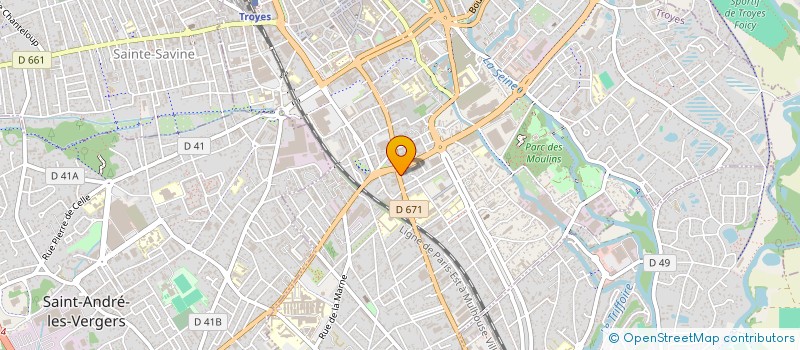 localisation de l'entreprise MONSIEUR MOHAMED ABDALLAH  TROYES