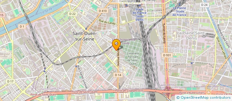 localisation de l'entreprise MONSIEUR MOHAMED ABDECOUAHED à SAINT-OUEN-SUR-SEINE