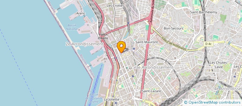 localisation de l'entreprise MONSIEUR MOHAMED ABDEL FETAH AMMOUCHE à MARSEILLE
