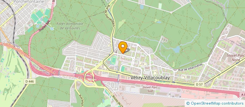 localisation de l'entreprise MONSIEUR MOHAMED ABDEL HAMID  VELIZY-VILLACOUBLAY