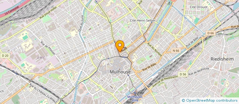 localisation de l'entreprise MONSIEUR MOHAMED ABDELA AHMED SELIM  MULHOUSE