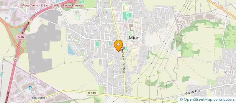 localisation de l'entreprise MONSIEUR MOHAMED ABDELFATTAH  MIONS