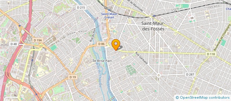 localisation de l'entreprise MONSIEUR MOHAMED  ABDELGHANI MOGHNINE à SAINT-MAUR-DES-FOSSES