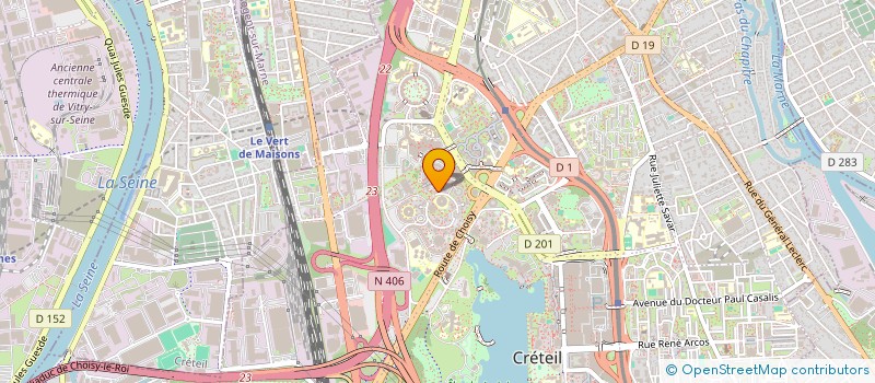 localisation de l'entreprise MONSIEUR MOHAMED ABDELHEDI  CRETEIL