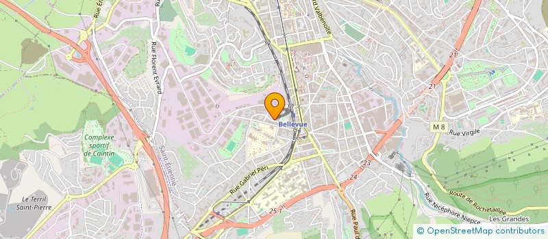 localisation de l'entreprise MONSIEUR MOHAMED ABDELKADER DJOUDI  SAINT-ETIENNE