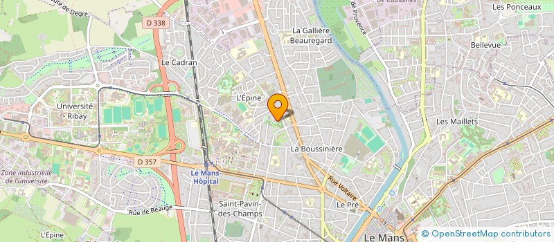 localisation de l'entreprise MONSIEUR MOHAMED ABDELKEBIR  LE MANS