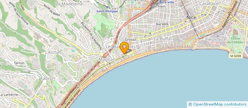 localisation de l'entreprise MONSIEUR MOHAMED ABDELLAOUI  NICE