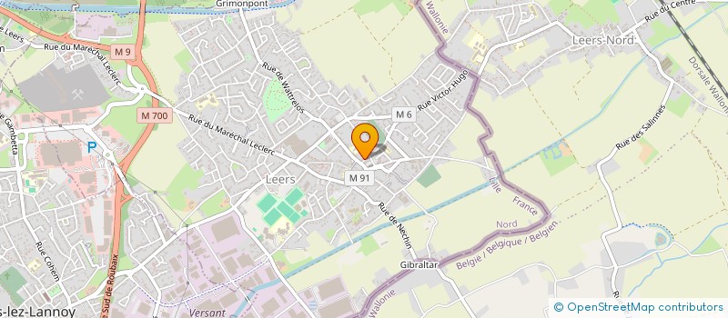 localisation de l'entreprise MONSIEUR MOHAMED ABDELLI  LEERS