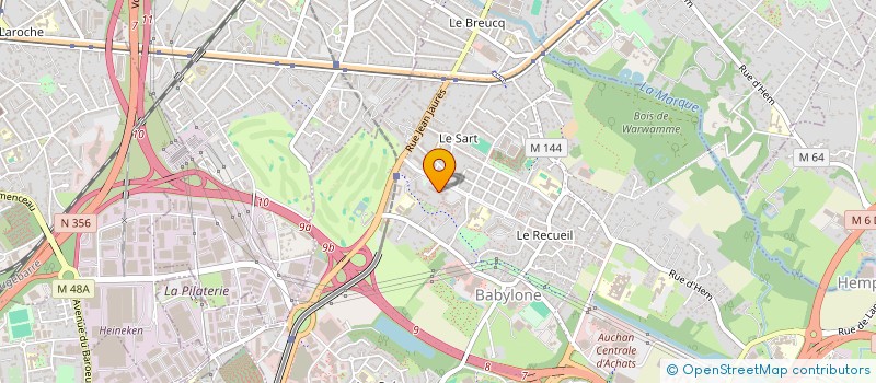 localisation de l'entreprise MONSIEUR MOHAMED-ABDELOUADOUD BENKACI-ALI  VILLENEUVE-D'ASCQ