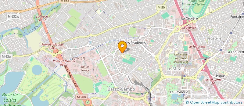 localisation de l'entreprise MONSIEUR MOHAMED ABDELOUAHAB  TOULOUSE