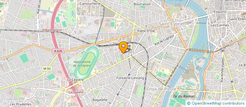 localisation de l'entreprise MONSIEUR MOHAMED ABDELOUHAB à TOULOUSE
