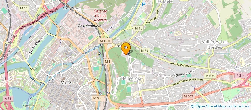 localisation de l'entreprise MONSIEUR MOHAMED ABDERAHIM AZRAC  METZ