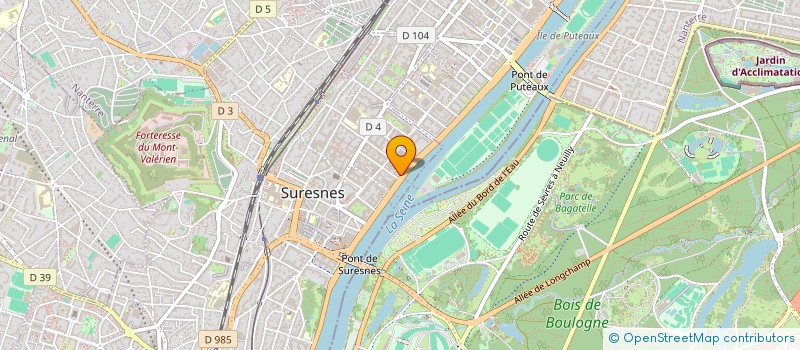 localisation de l'entreprise MONSIEUR MOHAMED ABDERRAHIM à SURESNES