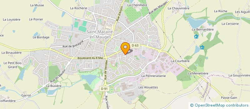 localisation de l'entreprise MONSIEUR MOHAMED ABDESSAMAD à SEVREMOINE