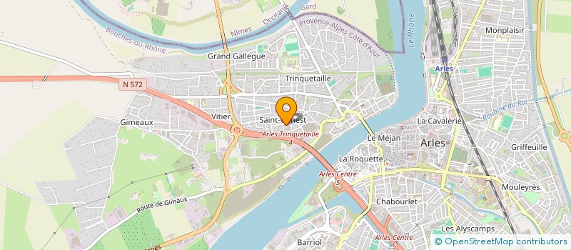 localisation de l'entreprise MONSIEUR MOHAMED ABDESSELEM  ARLES