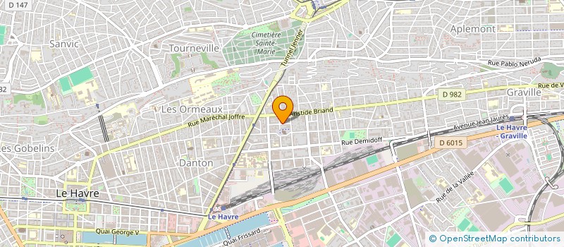 localisation de l'entreprise MONSIEUR MOHAMED ABDOU à LE HAVRE