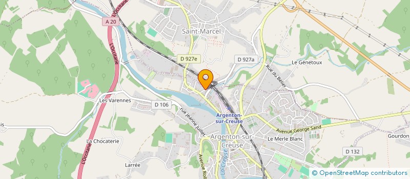 localisation de l'entreprise MONSIEUR MOHAMED ABDOU à ARGENTON-SUR-CREUSE